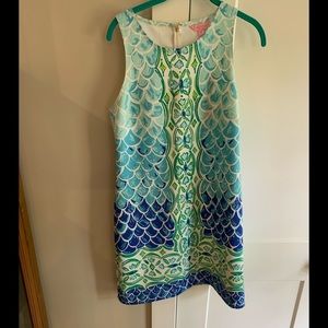 Perla Sleeveless Shift Dress